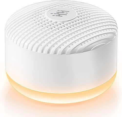 Portable Sound Machine & Night Light, White Noise Sound Machine