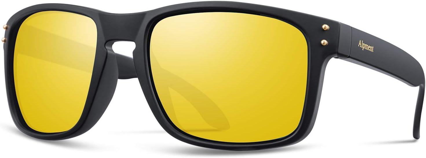 Polarized Sunglasses Lightweight for Men Women,Ideal for Cycling, Driving, Fishing,Golf and So, UV Protection.
