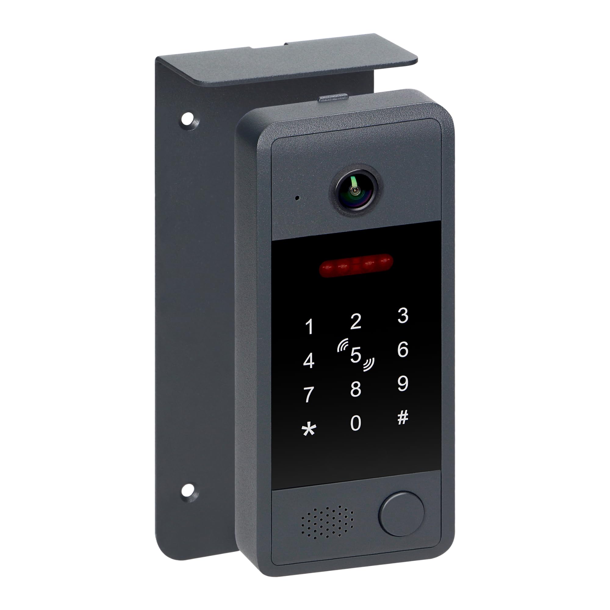 Videoportero Unifamiliar Video Portero Automatico WiFi con Apertura de Puerta Full HD 1080p - App Tuya Smart Cámara Exterior IP65 - Ángulo 144° Lector RFID (10, Pulgadas)