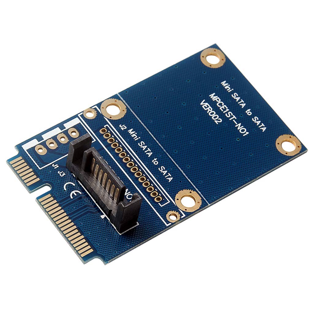 Meri Shopp mSATA Mini PCI-e SATA SSD Slot to 7 Pin SATA HDD Converter Card Adapter-image-42