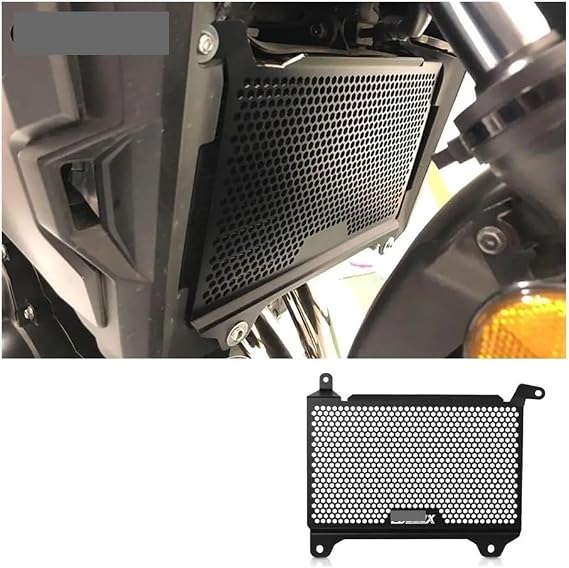 YBRAVO Motorcycle Radiator Grille, for H&onda CB500X CB500 CB 500 X CB 500X 2019 2020 2021 2022 2023 Motorcycle Aluminum Radiator Grille Grill Guard Protector Cover