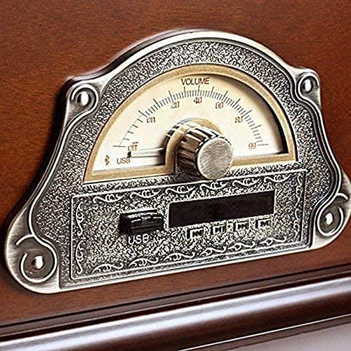 Tourne-Disque rétro, Hi-FI&Home Bluetooth Belt-Drive Record Retro Player Turntable, Library Vintage Phonographe… - Les Beatles, Paul McCartney, John Lennon, RIngo Starr, George Harrison Tourne-Disque rétro, Hi-FI&Home Bluetooth Belt-Drive Record Retro Player Turntable, Library Vintage Phonographe… – Image 3