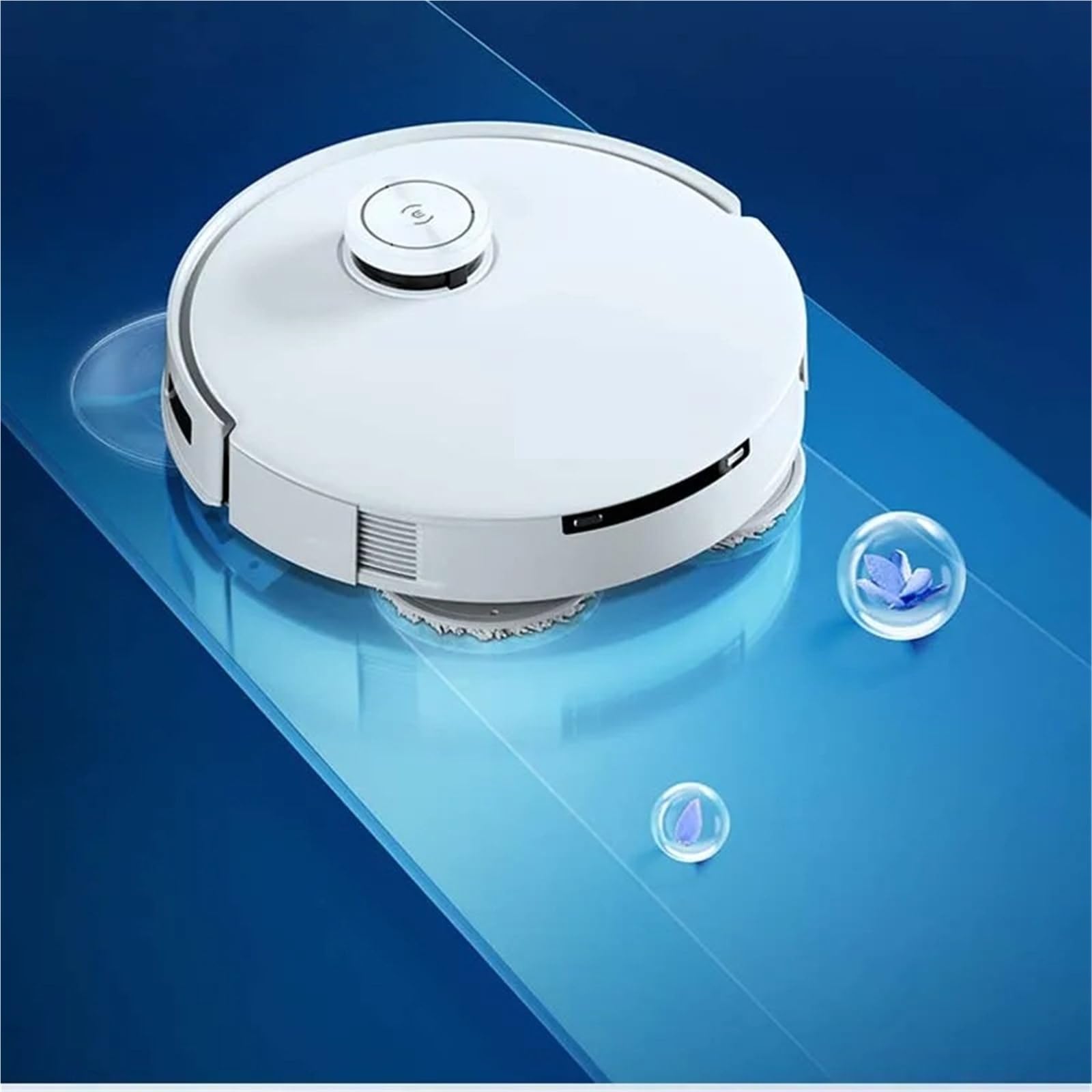 Soluzione Detergente Liquida for Pavimenti, 1 Litro, Compatibile con ECOVACS Deebot Ozmo Liquid T20 N9+T10 OMNI/T10 Turbo/X1 Omni/X1 Turbo