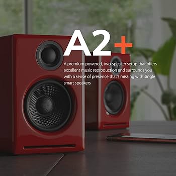 Audioengine A2+ スタンド付き Audioengine DS1 Stands – Omnidesk