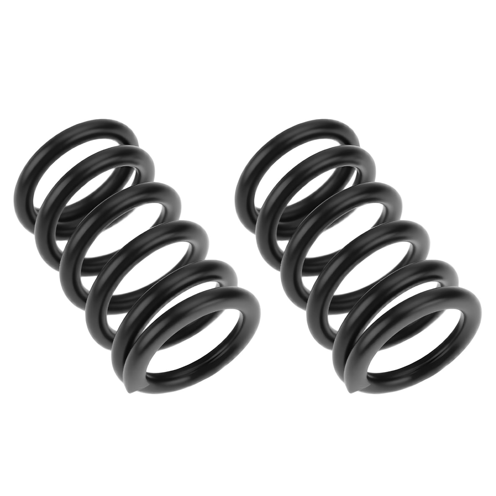 VGOL 2Pcs Stainless Steel Tremolo Arm Tension Springs 18.5x28.5x13.3mm Compatible with Bigsby Electric Guitar Bass, Black