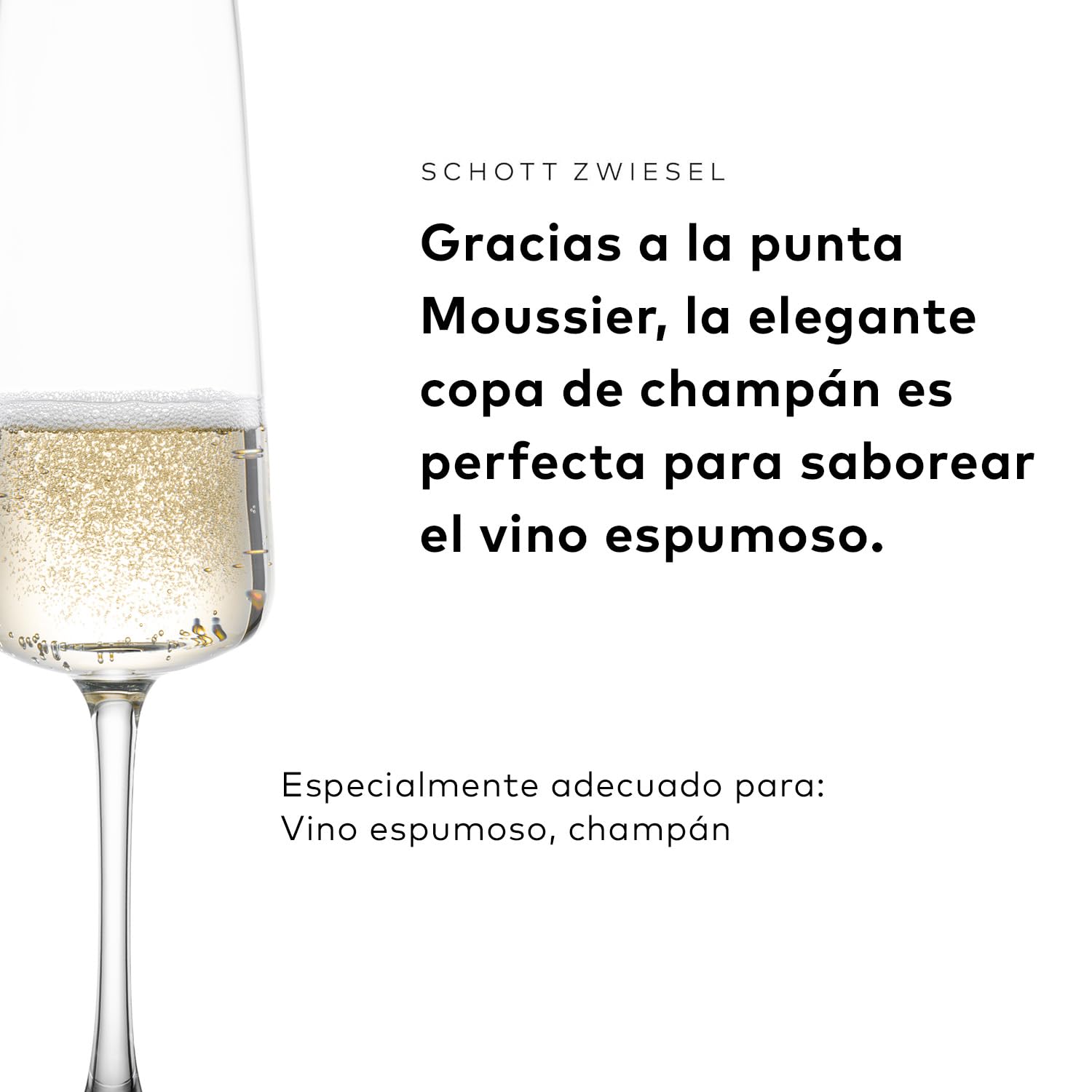 SCHOTT ZWIESEL Juego de copas MioVino (set de 12), modernas copas de vino y copas de champán en un juego, copas de cristal Tritan aptas para lavavajillas, fabricadas en Alemania (nº art. 124072)