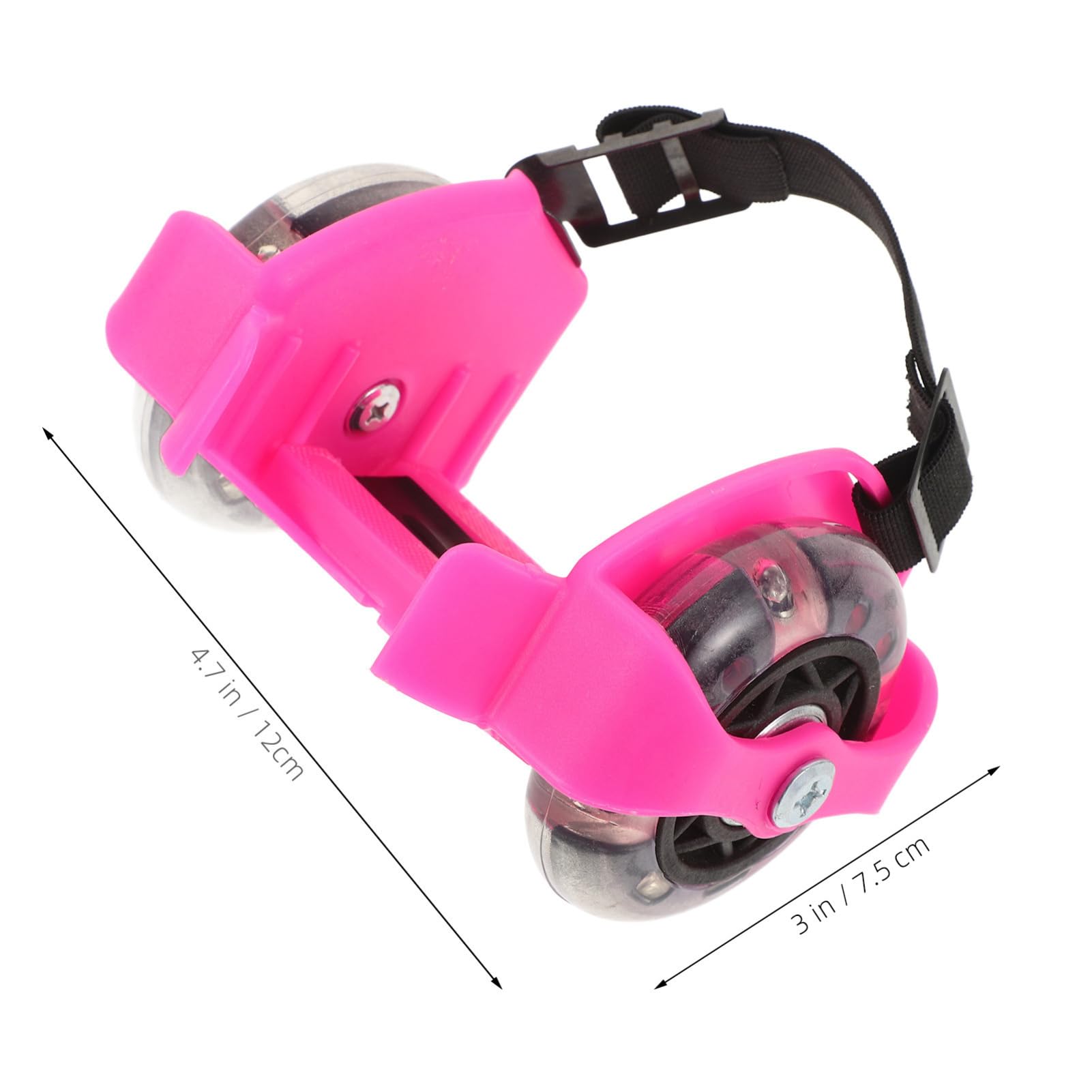 MUELODSIC 2Pairs Beginner Roller Skates for Protective Skating Shoes with Light Up Wheels for Outdoor