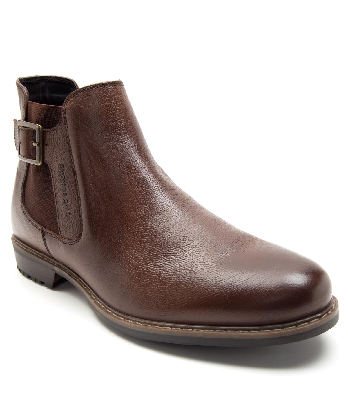 Thomas Crick Premium Leather Shoes Versatile Elegance and Comfort Chelsea Boots (Teak, 7) (B0CQW6G33K) Amazon Price History, Amazon Price Tracker