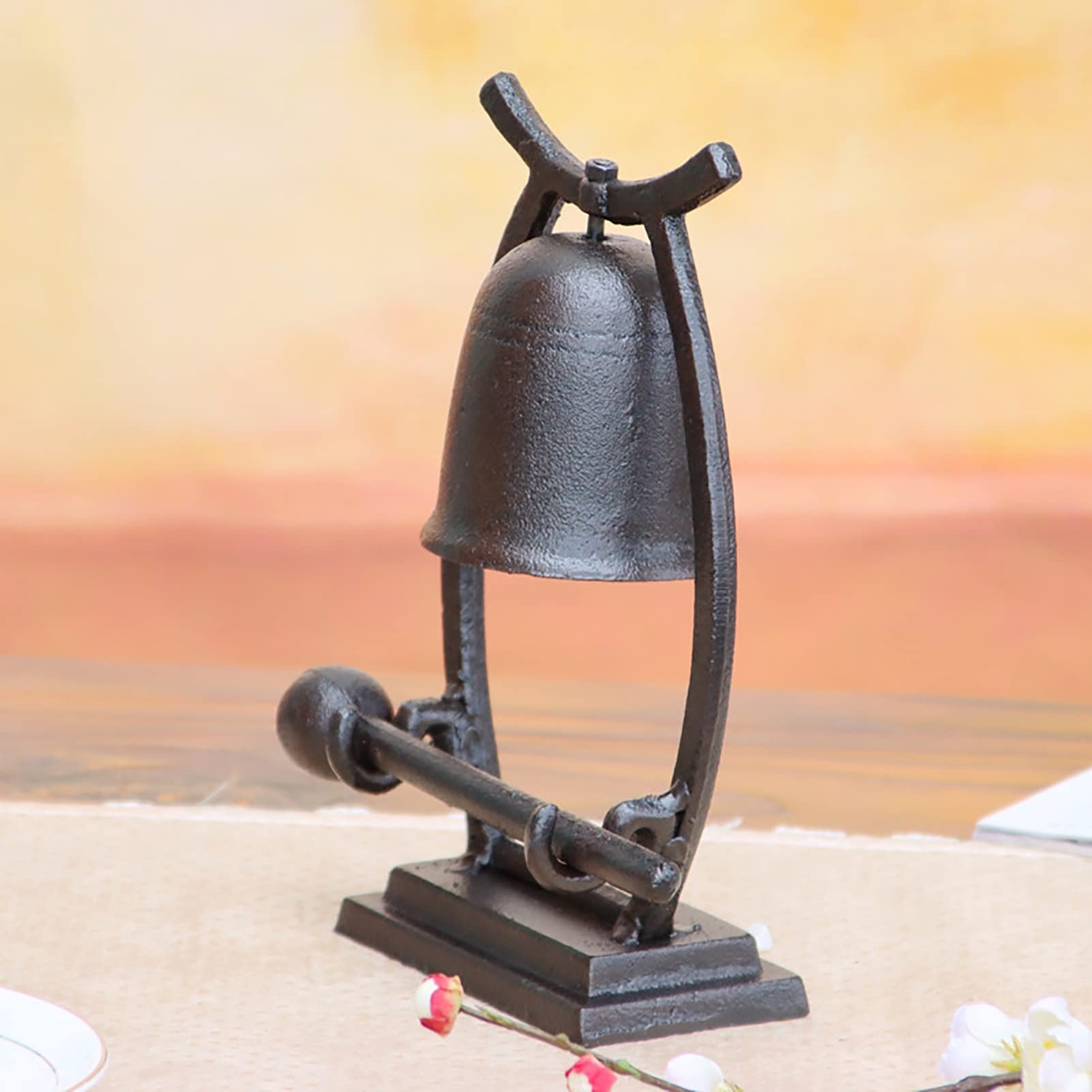 Amazon.com: RAN Outdoor Dinner Bells with Mallet, Tabletop Hand