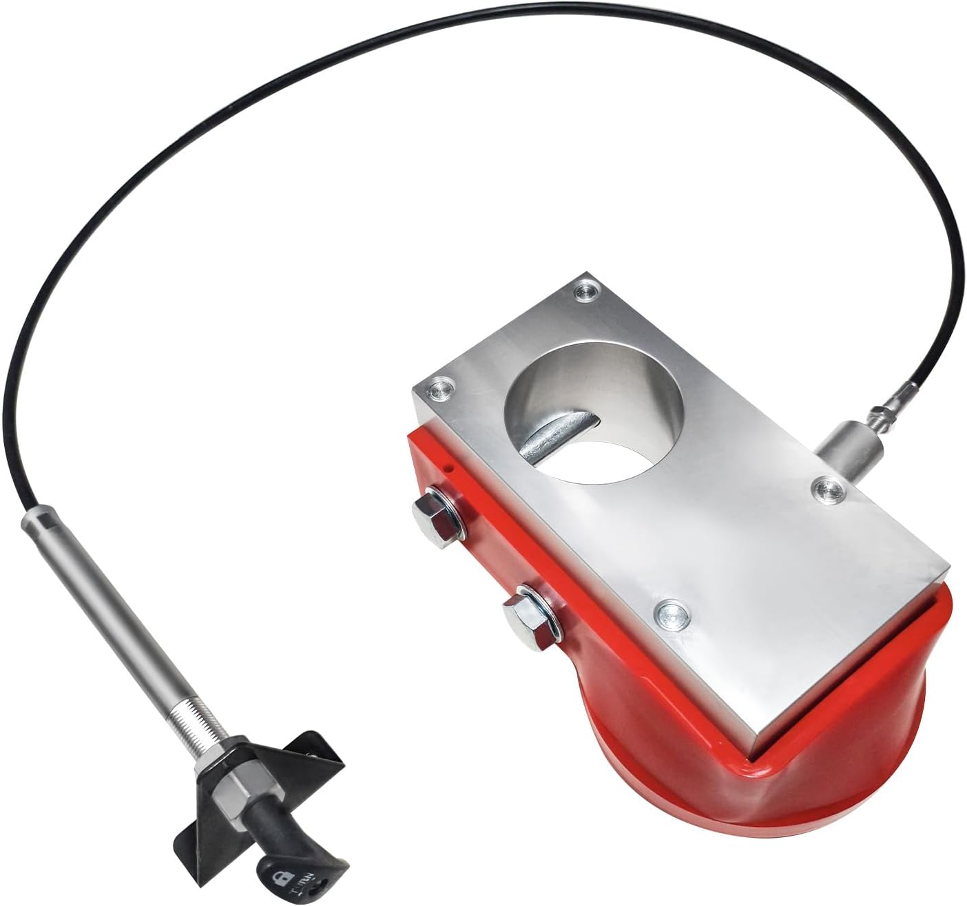 Ultimate 5th Wheel Connection - Andersen Hitches Kingpin Coupler Block 3244 with Ball Funnel Design for Easy Hookup (Set B)