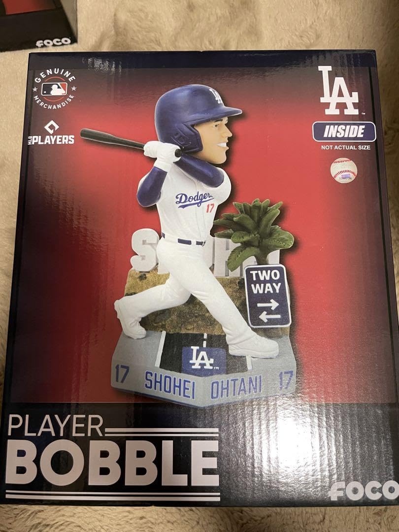 大谷翔平ロサンジェルスドジャースボブルヘッド世界500個限定フィギュア