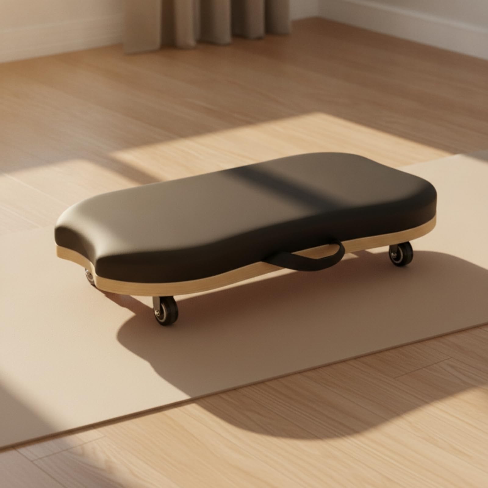 Milageto Balance Board Basso Profilo Tavoletta Propriocettiva Antiscivolo Attrezzo per Spazio Pilates, Palestra in Casa