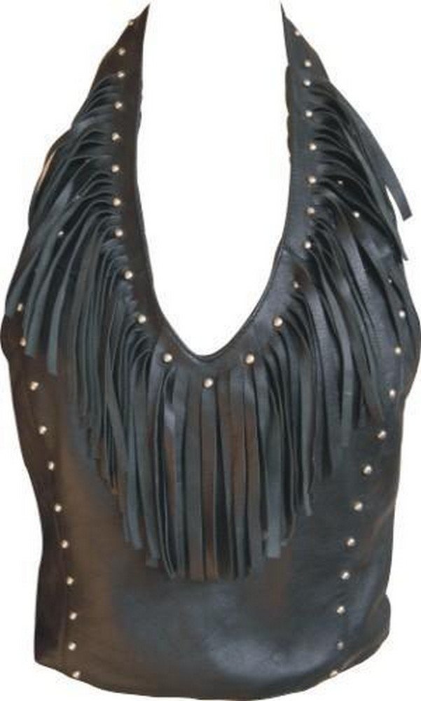 Allstate Leather Women's Halter Top