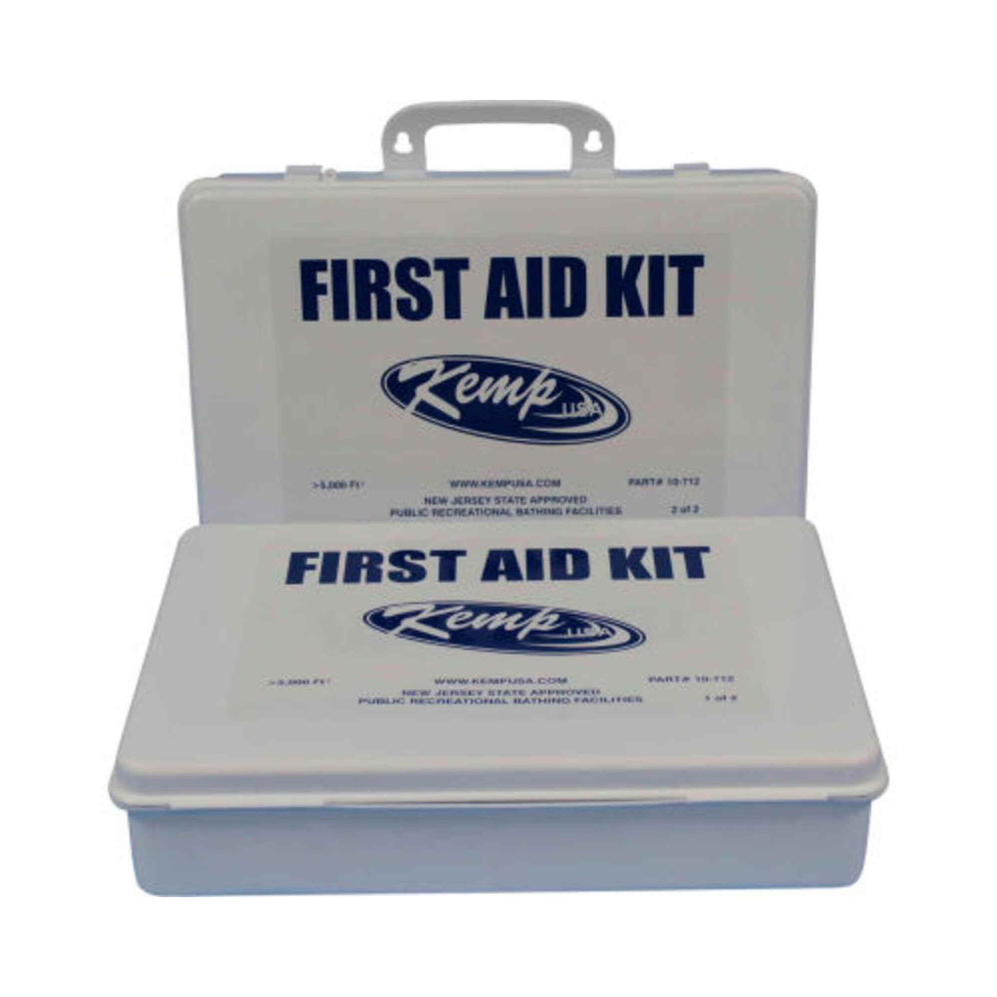 Kemp USA State of NJ Pool First Aid Kit - Pools Greater Than 5000 SF
