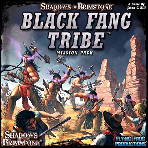 Flying Frog Productions FFP07MP04 Sombras de Brimstone: Negro Fang Tribe-Mission Pack, Multicolor