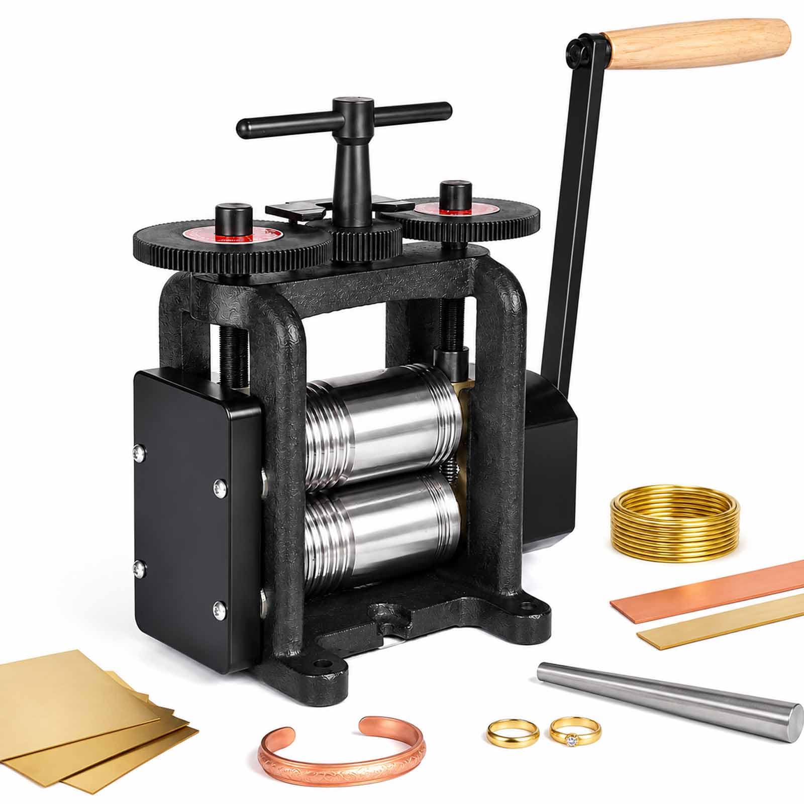 Laminatoio, Macchina Laminatrice per Gioielli 1,77"/45 mm