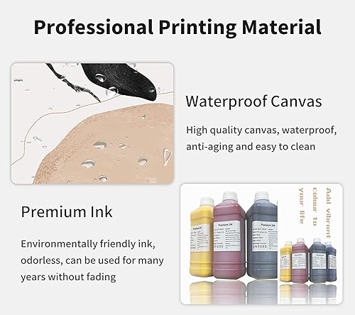 Miniatura 6 de Arte de pared zen para baño, piedras de spa, lienzo para decoración de pared, lirio y arena zen, póster impreso para yoga, meditación, decoración de