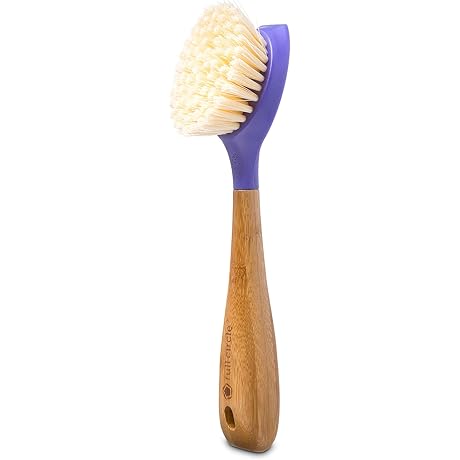 Dawn Dish Brush With Handle; Be Good Bamboo Handle Dish Brush