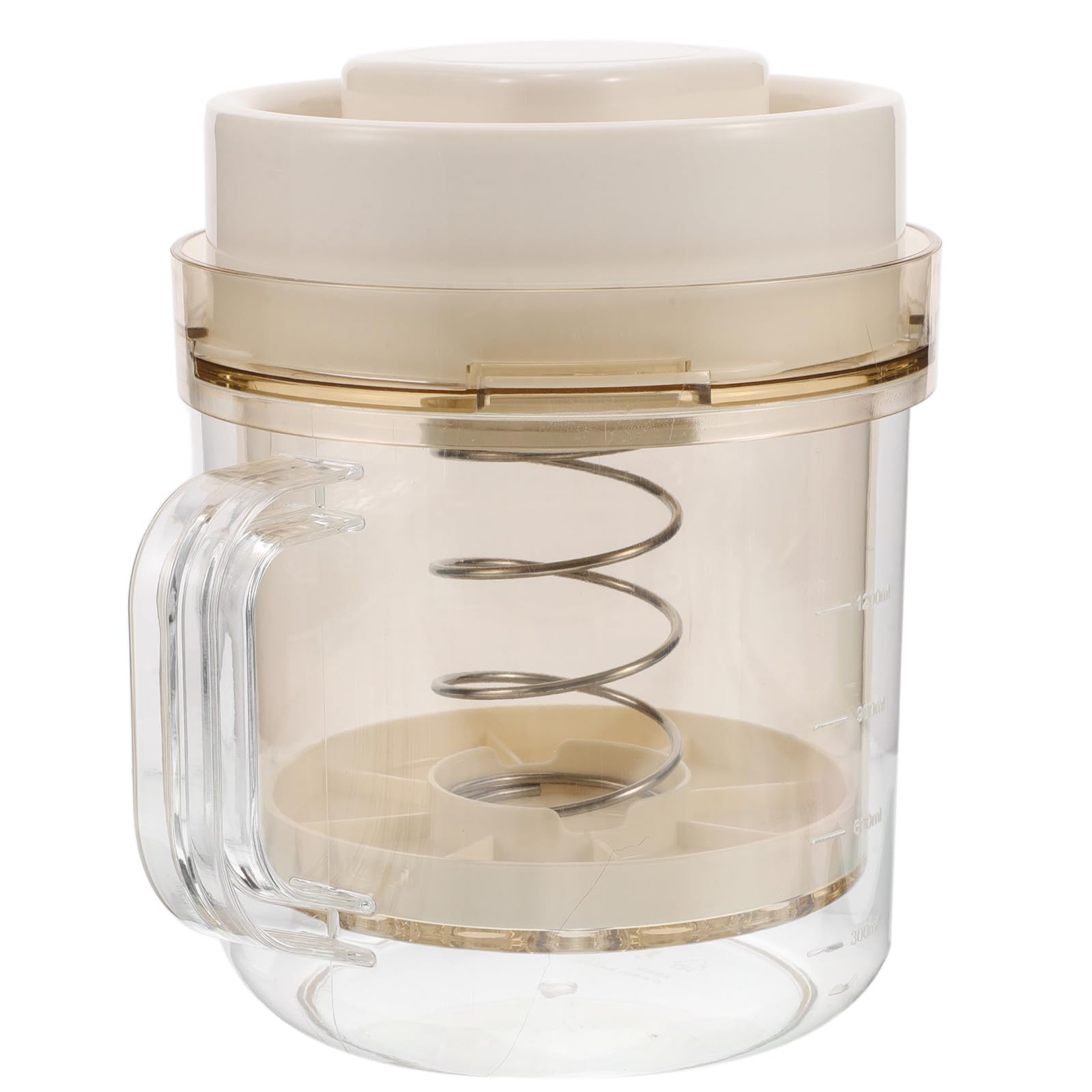 Colador de yogur de 1.7 L con malla fina y tapa para cocina