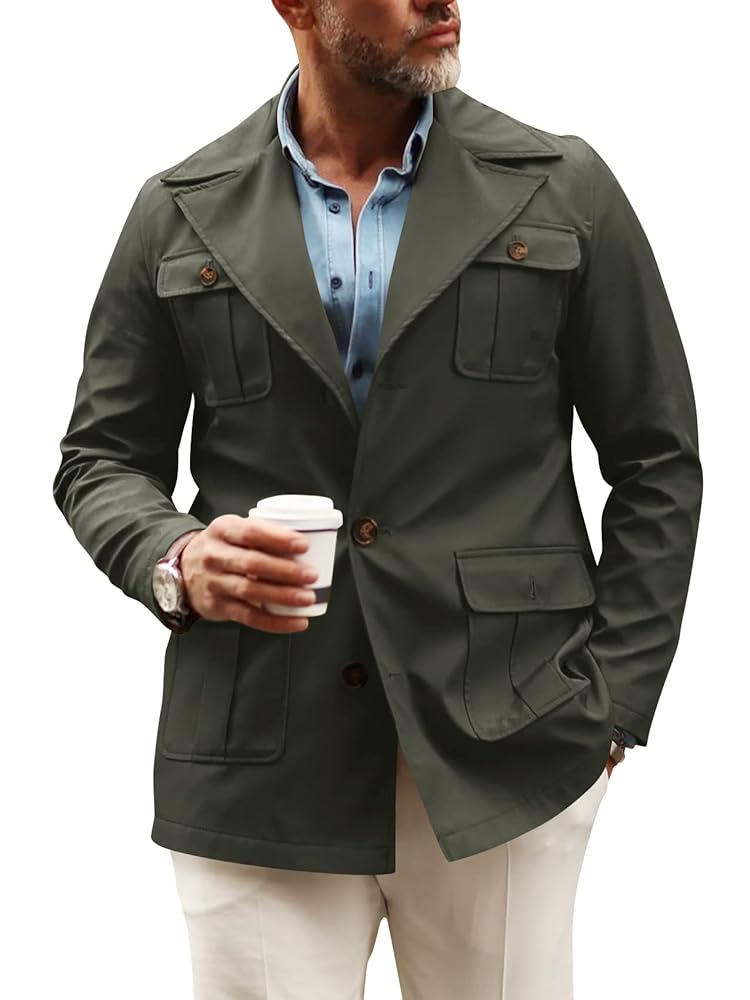 ジャケット・アウター CONFECT SAFARI JACKET ジャケット・アウター CONFECT SAFARI JACKET Safari Jacket for