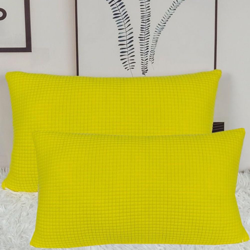 Amazon.com: Cushion Covers 60cm X 60cm Set Of 2 For Large Cushions