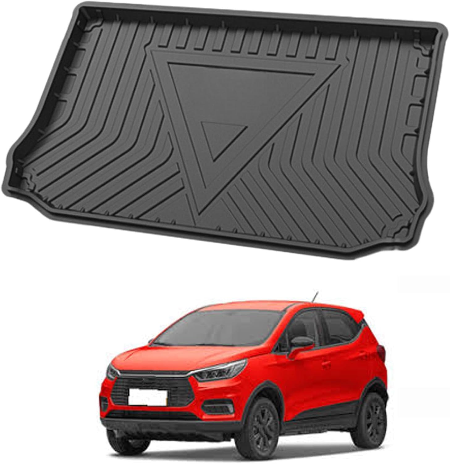 PLAKDFUU Bootmat for BYD Yuan (Pure Gasoline) 2018 easyclean protector