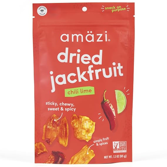 Amazi Foods | Variety Dried Fruit Snack Pack | Dried Pineapple, Jackfruit, Plantain Chips | All Natural Snacks | No Sugar Added Dried Tropical Fruit