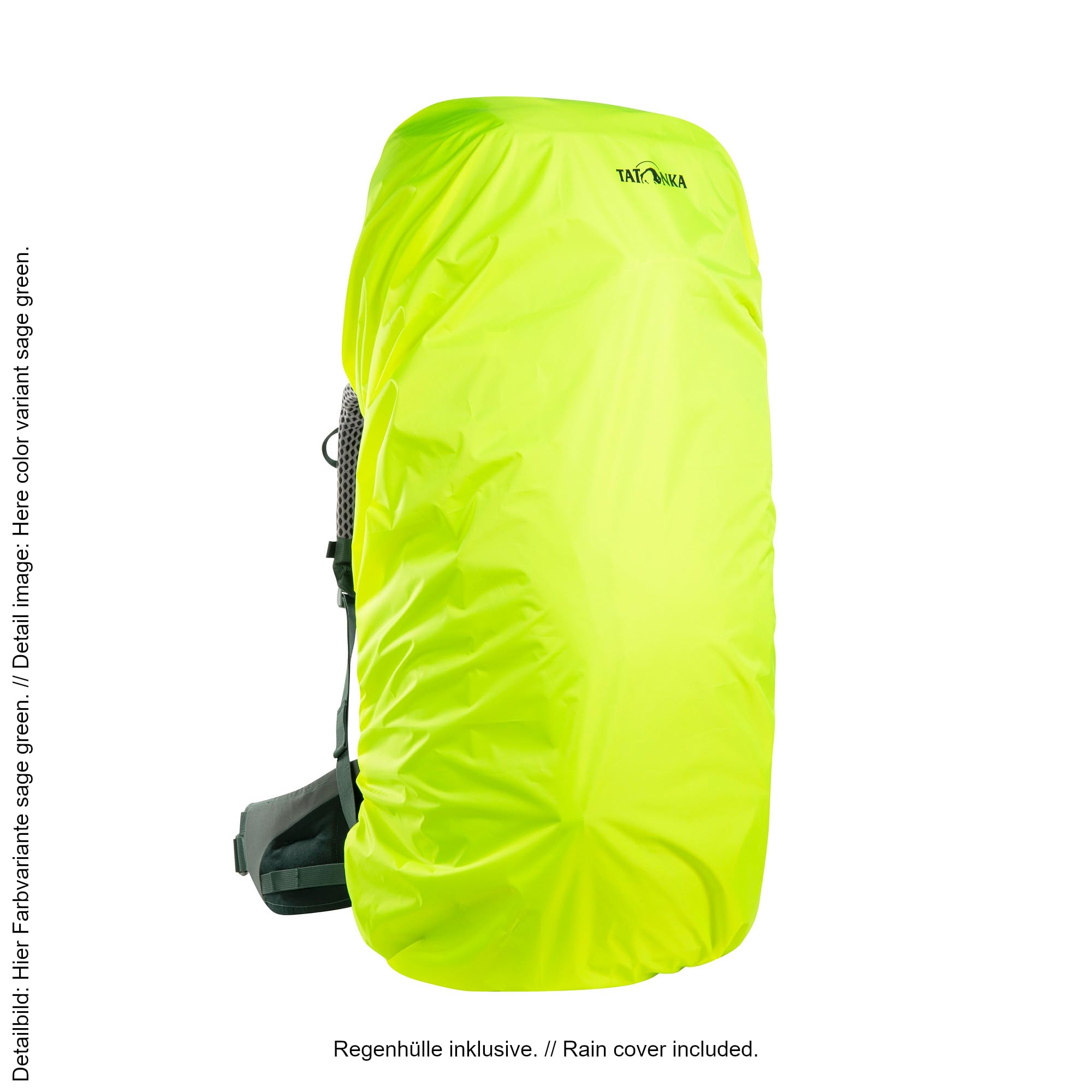 Tatonka Yukon 50+10 - Trekkingrucksack mit Frontzugriff, verstellbarem Rückensystem, extra Bodenfach, Regenhülle und 60 Liter Volumen