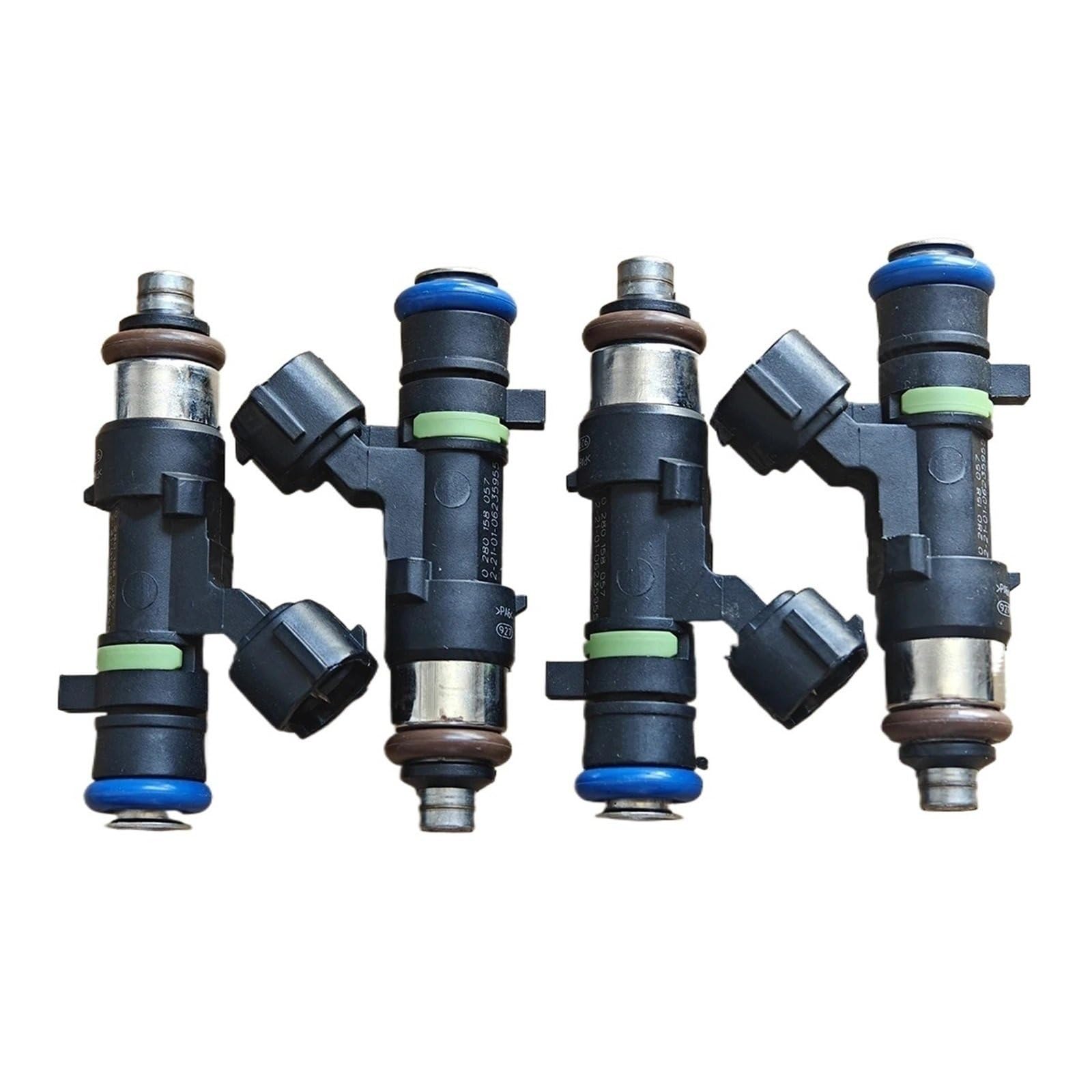 Yunxnxep One Color Injector Fit For Peugeot 206 207 307 308 Partner 1.6L Fit For Citroen C2 C3 C4 1.6L 1984F7 96495267804 Fuel Injectors Engine Fuel Injectors Replacement