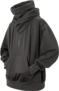Sponsored You’re seeing this ad based on the product’s relevance to your search query.Learn more about this advertisement Eocicvvi Pullover Men's Turtleneck Hip Hop Fleece Jumper Hoodie Sweater Sweatshirt with Hood Oversize Urban.
