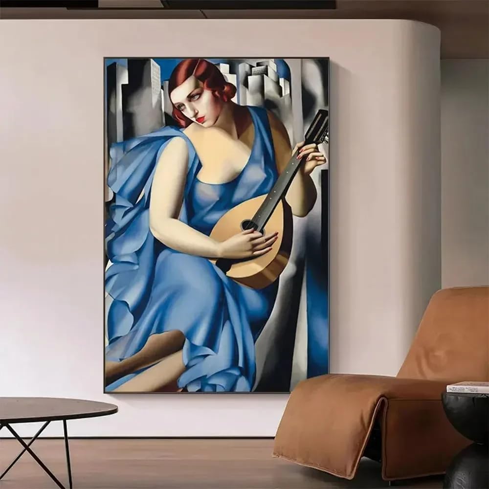 LTjiajuypd Classic Famous Wall Art Abstract Scandinavian HD Canvas Paintings Posters and Prints Home Bedroom Living Room Decoration(70x100cm)