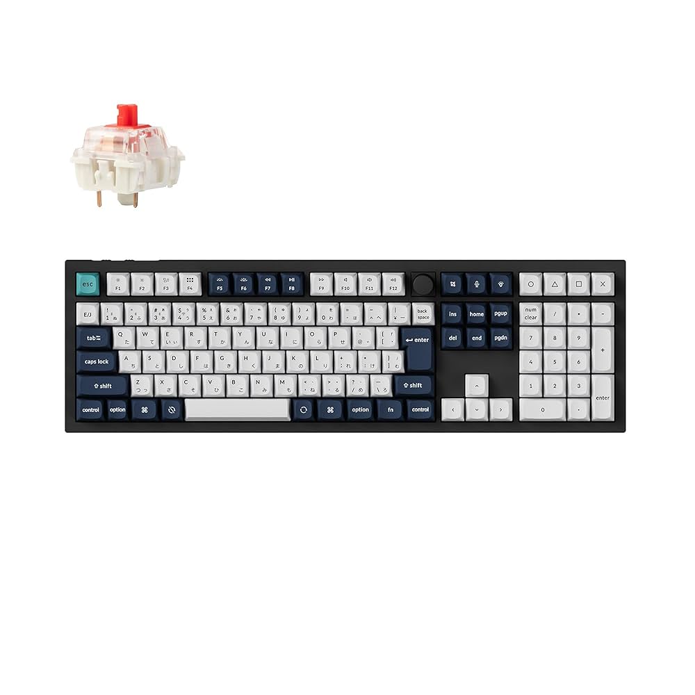 Keychron Q6　赤軸　メカニカルキーボード Amazon | 【国内正規品】Keychron Q6 Max QMK/VIAワイヤレス