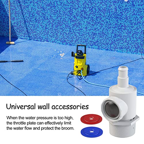 Encaixe de parede de mangueira de de piscina - 9-100 9001 Montagem Acessórios de parede universais |