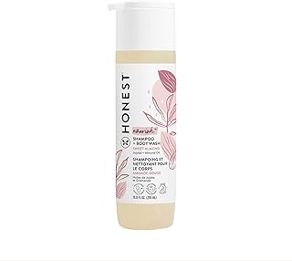 The Honest Company 2-in-1 Cleansing Shampoo + Body Wash | Gentle for Baby | Naturally Derived, Tear-free, Hypoallergenic |...