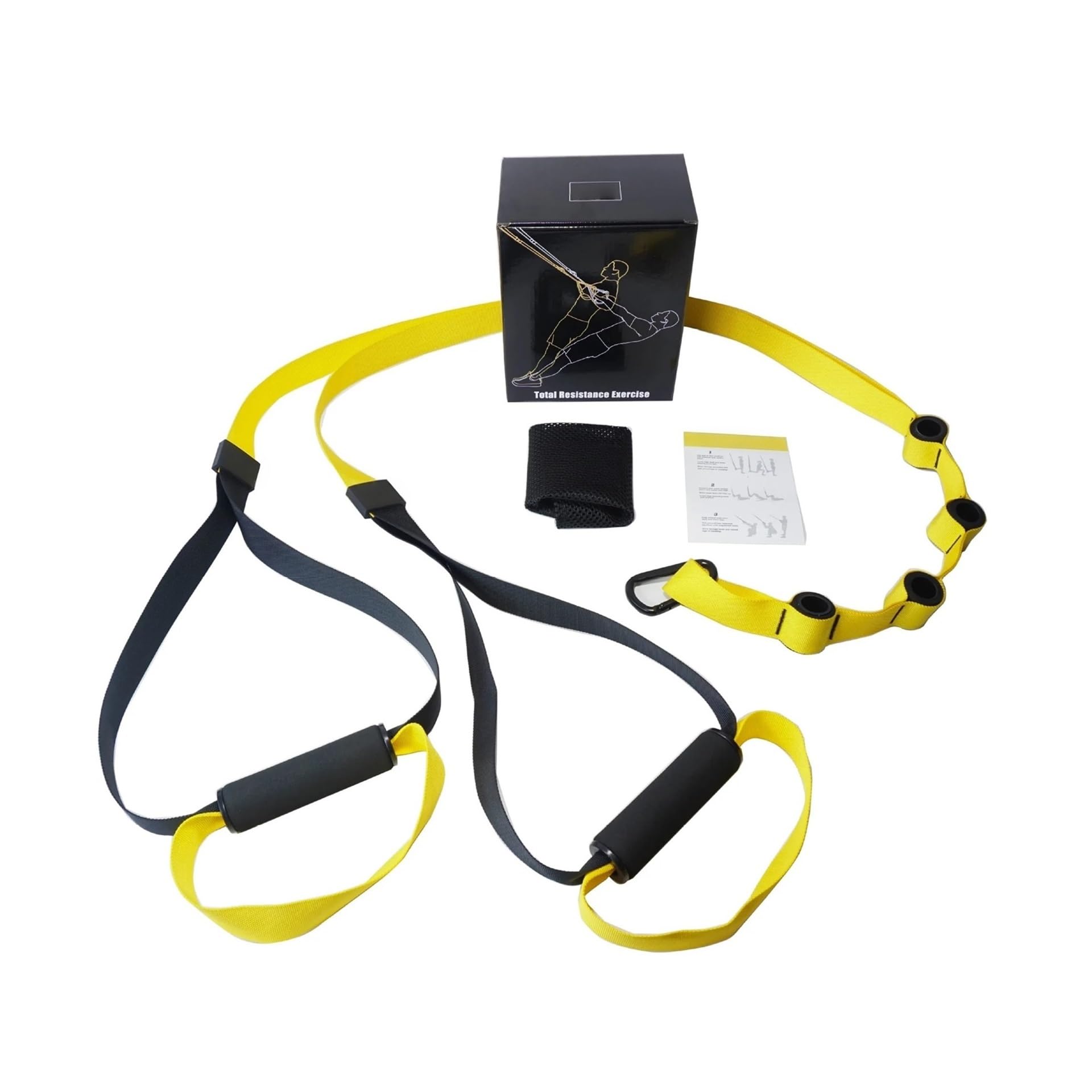 Widerstandsbänder mit Griffen P3-TRX Widerstandsgerät for Aufhängen, Yoga-Fitnessband