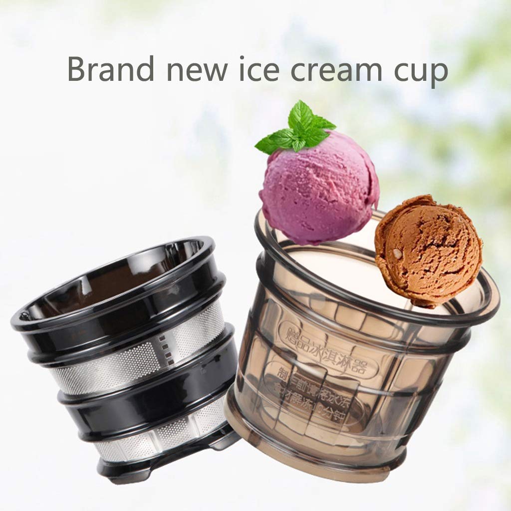 MIIKHI Juicer machines,Juicer Slow Masticating Extractor Creates Delicious Fruit Vegetable Sorbet and Leafy Green,High Juice Yield and Preserves Nutritional Value Easy to Clean fengong (B