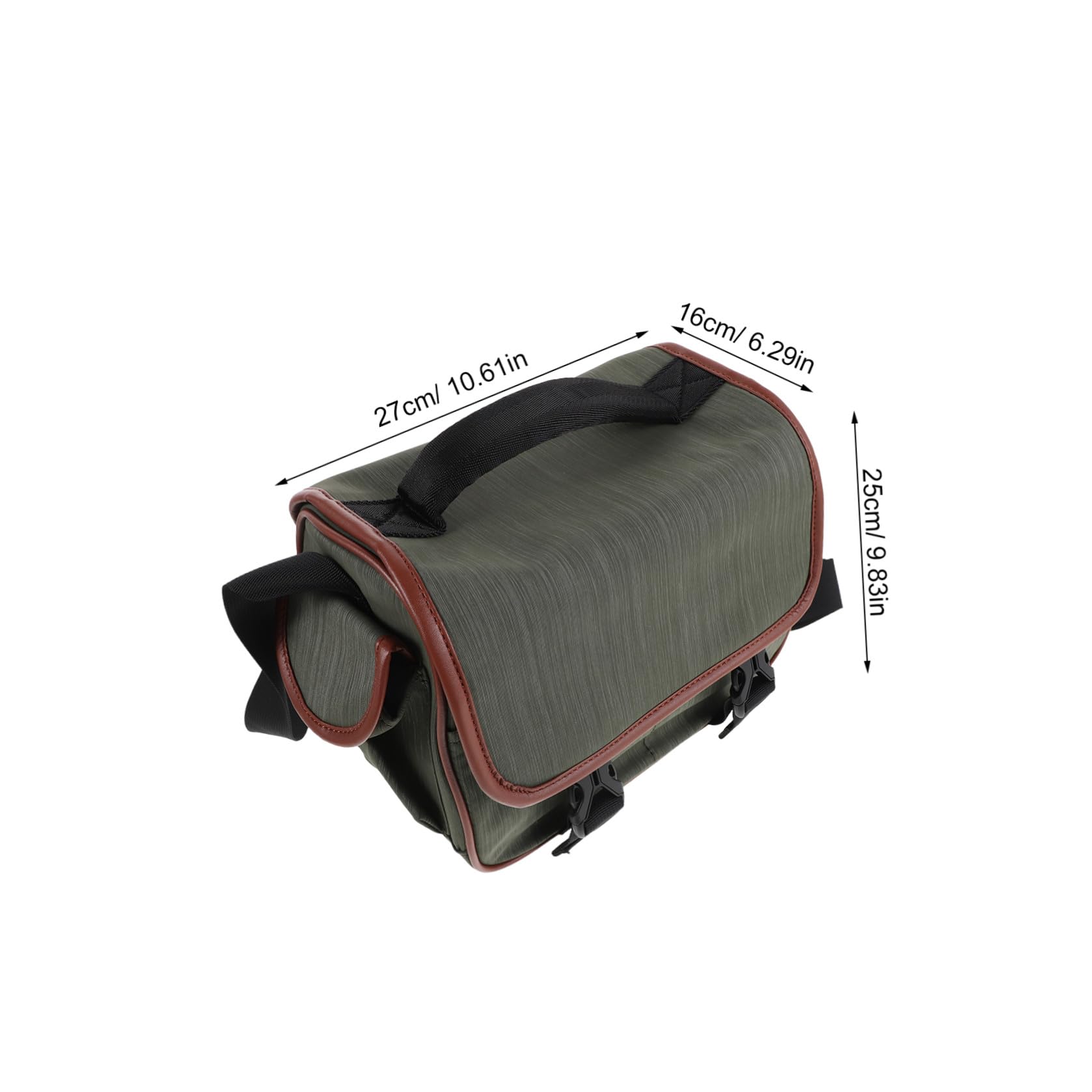 Mikikit Bolsa para Cámara Réflex Digital de Nailon con Compartimentos | Organización Optimizada y Acceso Rápido, Protección Antirrayas, Transporte Versátil para Fotografía al Aire Libre