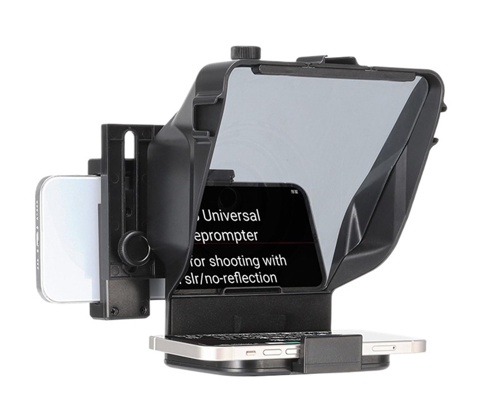 Teleprompter, Smartphone-Teleprompter Mit Fernbedienung Für Die Videoaufzeichnung Von Live-Streaming-Interviews für Live-Streaming