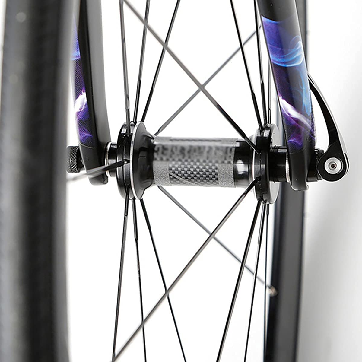 PLATT Sgancio Rapido Bici MTB Spiedini Strada Lega Alluminio Mozzo Ruota Anteriore Posteriore