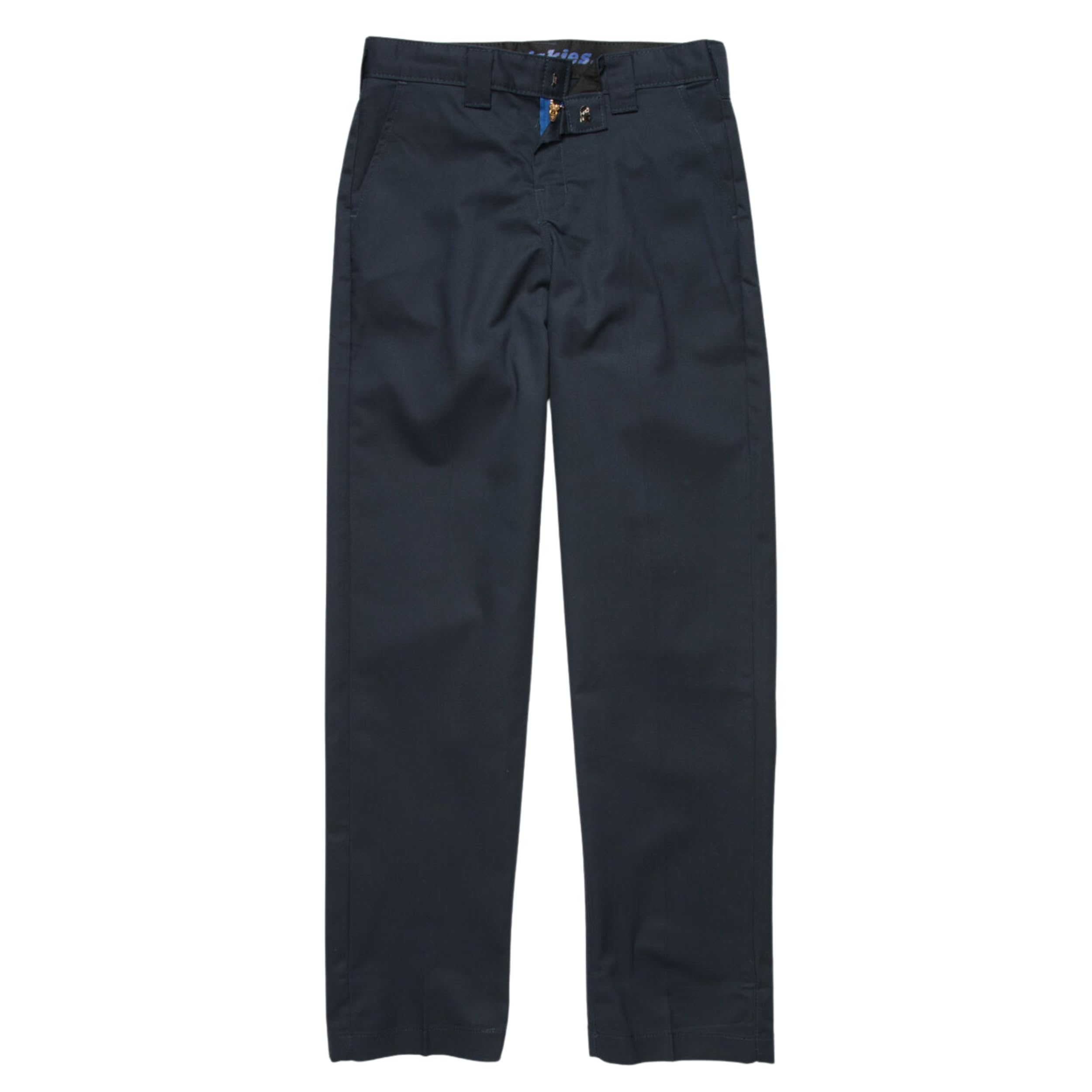 Dickies Pantalón de sarga 850 Flex Slim Taper para niño, pantalones elásticos para uniforme escolar, resistentes a las arrugas, pantalones duraderos para niños