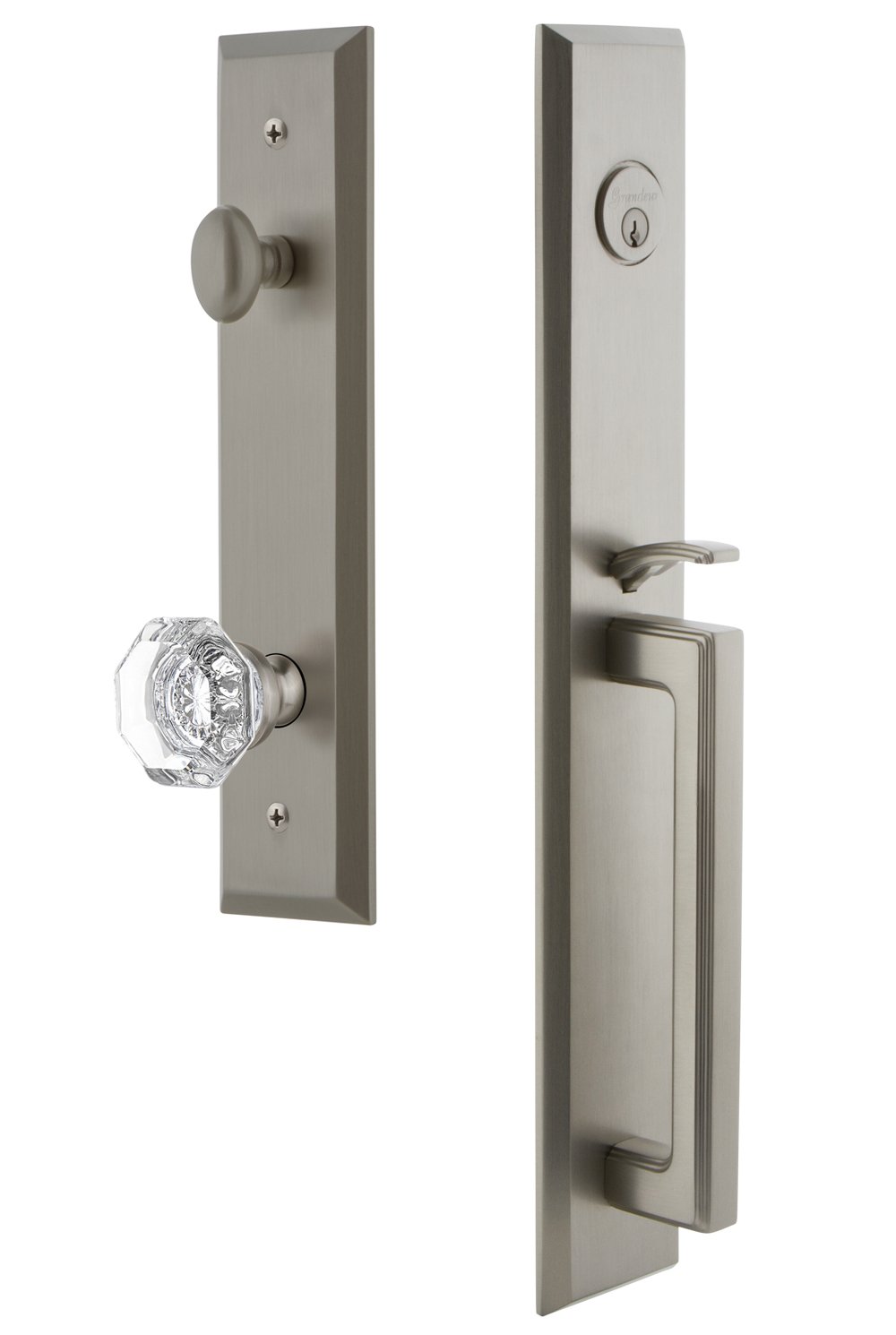 Grandeur 845965 Hardware Fifth Avenue One-Piece Handleset