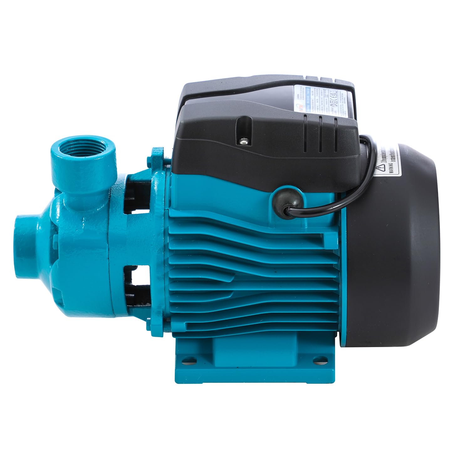 KATSU Elettropompa Periferica 1 HP 220V Pompa per Acqua Periferica Centrifuga Elettrica Industriale Per Acqua Pulita, per Giardini di Casa, Laghetti e Fattorie 151116