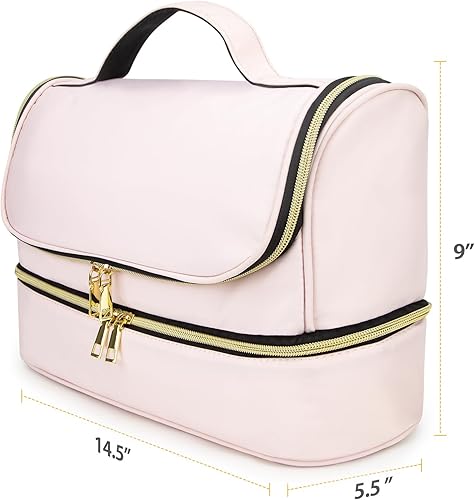 Miniatura 10 de Pripher Estuche de viaje de doble capa compatible con Dyson Airwrap Styler con compartimento impermeable, bolsa de viaje portátil impermeable bolsa