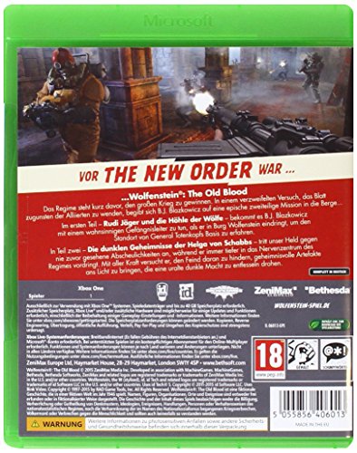 Bethesda Wolfenstein: The Old Blood, Xbox One