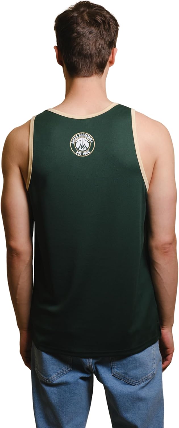 Ultra Game Men's NBA Official Tank Top Mesh Sleeveless Muscle T-Shirt