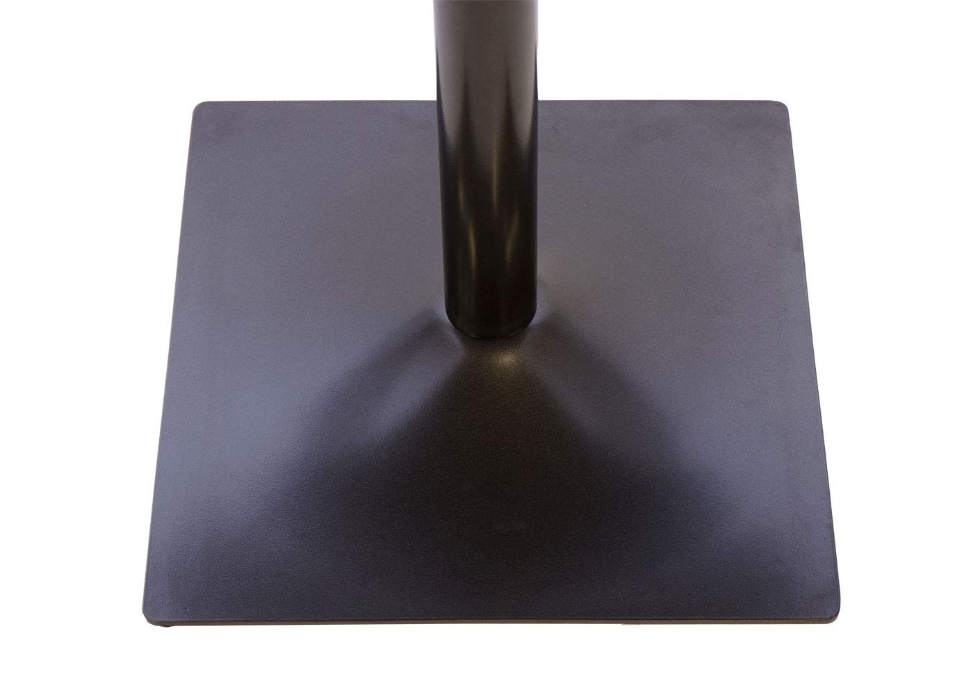 Mendler Bistrotisch HWC-H10, Bartisch Thekentisch, Industrial Gastronomie Ulme Holz MVG-Zertifiziert 76x60x60cm - Hellbraun
