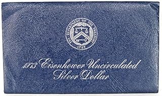 1973 S -S Uncirculated Eisenhower "Blue Pack" Silver Dollar with Original Packaging $1 Brilliant Uncirculated US Mint