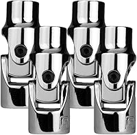 Vista 16 de Capri Tools Enchufe universal de 0.197 in, accionamiento de 1/4 pulgadas, 6 puntos, métrico