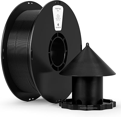 24 – kexcelld ASA Filament 1.75mm,Black ASA 3D Printer Filament 1kg Spool (2.2lbs), Heat & Weather Resistant Perfect for Printing Outdoor Functio…