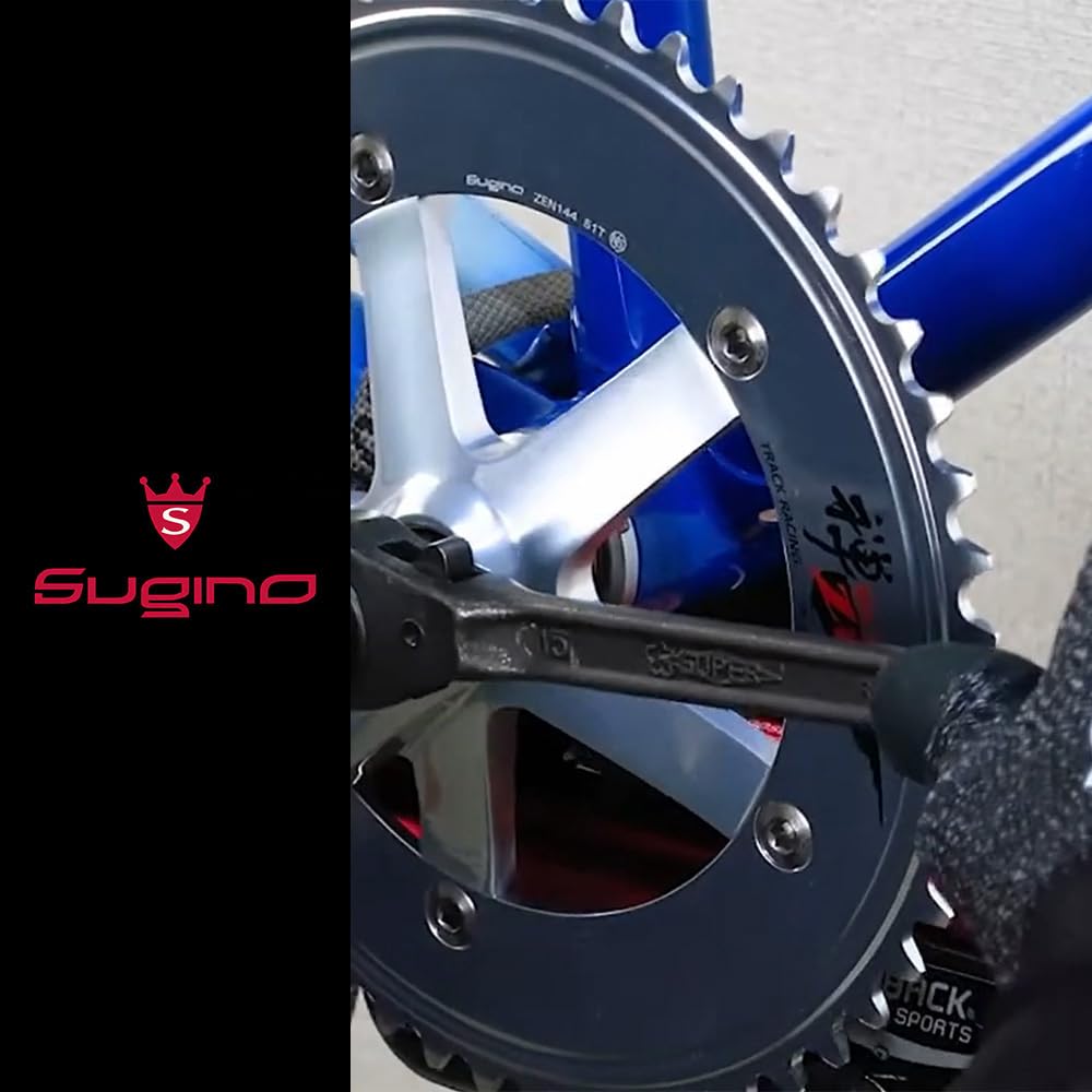 Amazon | スギノ(Sugino) チェーンリング[BJ110] レッド 44T (BMX用